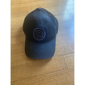 Chicago Cubs Fan Favorite Black Blue Baseball Hat Cap SnapBack Adjustable EUC